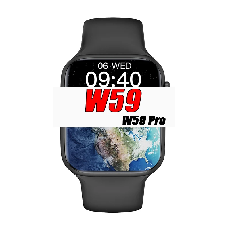 

Smart Watch IWO Series 9 Bluetooth Call NFC GPS ECG Tracking Games Sports Strap Lock Women Men W59 Pro Wireless charging 47mm