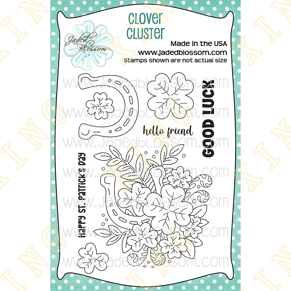 

2023 New Clover Cluster Metal Cutting Dies and Stamps Diy Scrapbooking Card Stencil Paper Cards Handmade Album Stamps Die Sheets
