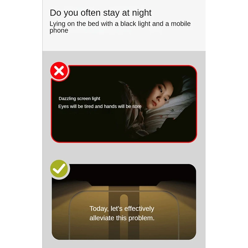 Эко ночное чтение синий свет заполняющий экрана подвесной светильник для Apple Iphone