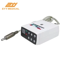eyy dental brushless electric micro motor 24 holes 15 11 fiber optic contra angle slow speed handpiece with led