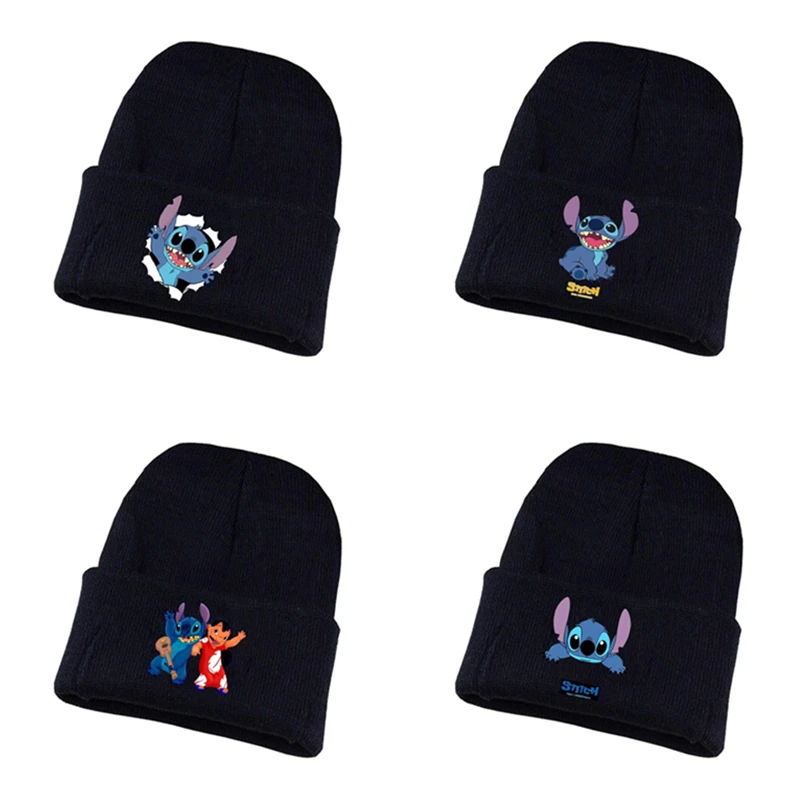 

Детская вязаная шапка из мультфильма «Ститч»