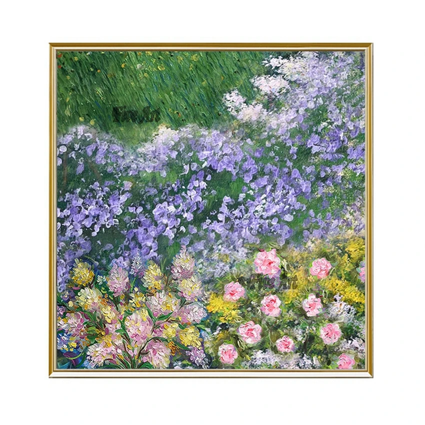 Палитра с ножом абстрактная 3D текстура холст картина маслом без рамки красочная