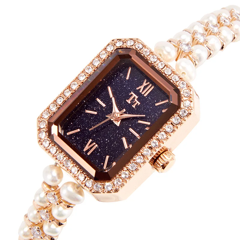 Luxury Pearl Bracelet Quartz Watches for Women Gift for Girlfriend Relogios Femenino De Luxo Original Ofertas Con Envio Gratis enlarge