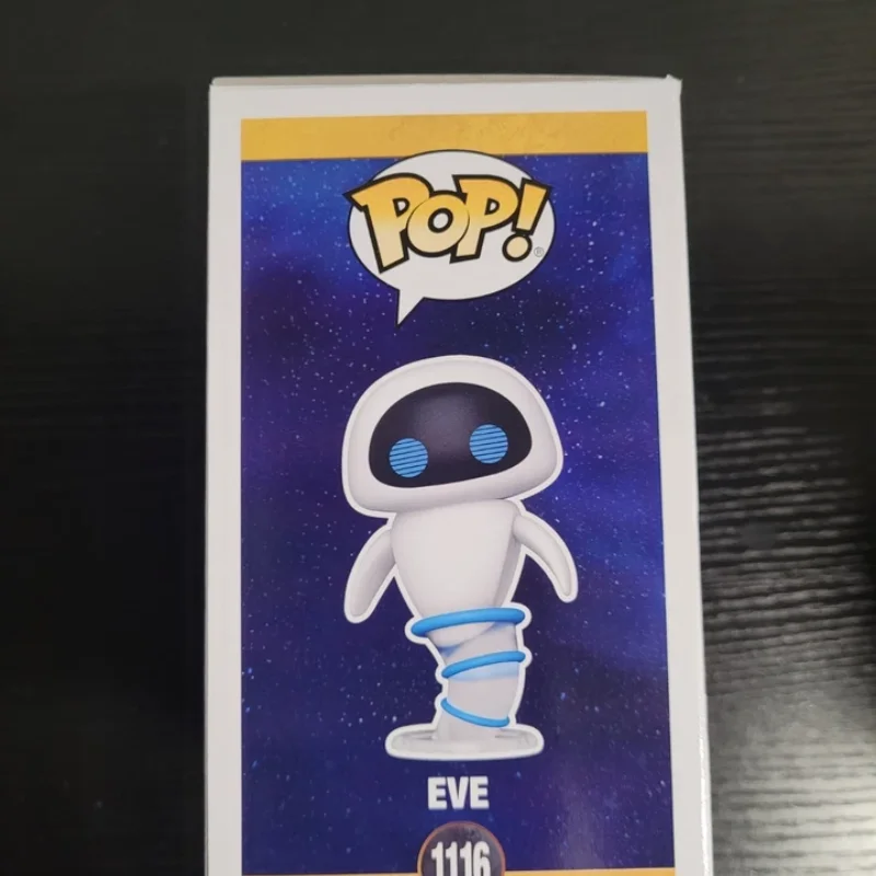 Фото Оригинальная фигурка Funko Pop Disney Pixar Wall-E Eve, официальная коллекционная модель # 1116 Виниловые скульптурные куклы, лимитированная коллекция №3