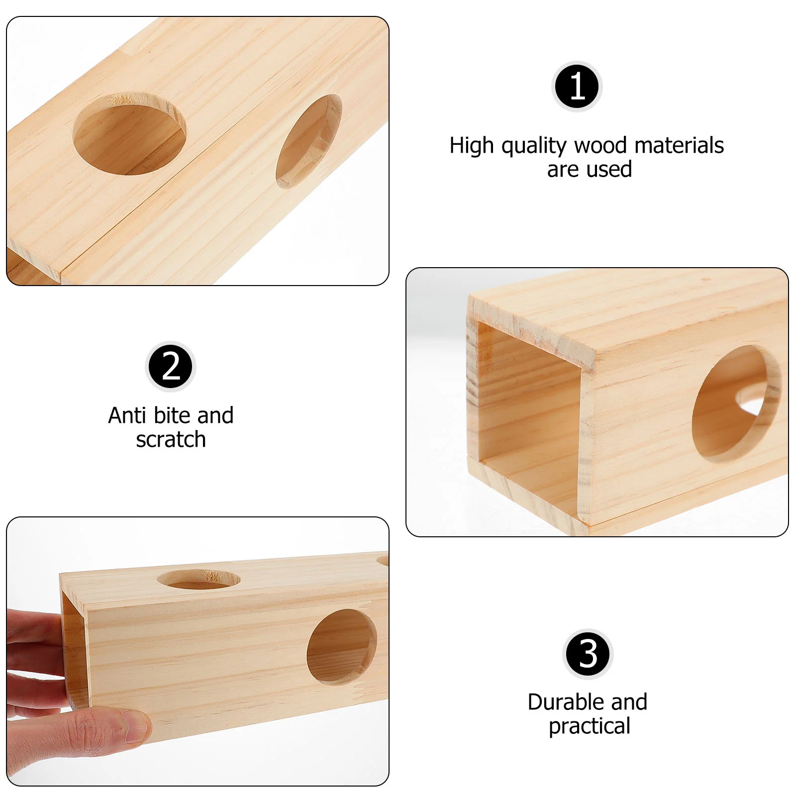 Туннель для хомяка натуральная игрушка игровой домик игрушки обитания домашних