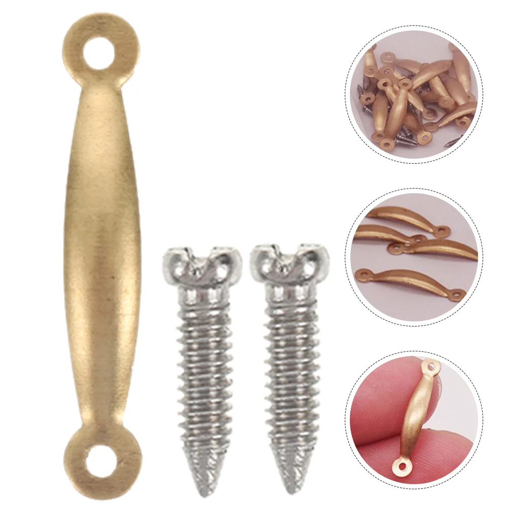 

House Handle Miniatures For Knob Replacement Handles Furniture Accessories Small Drawer Pulls Kitchen Cabinet