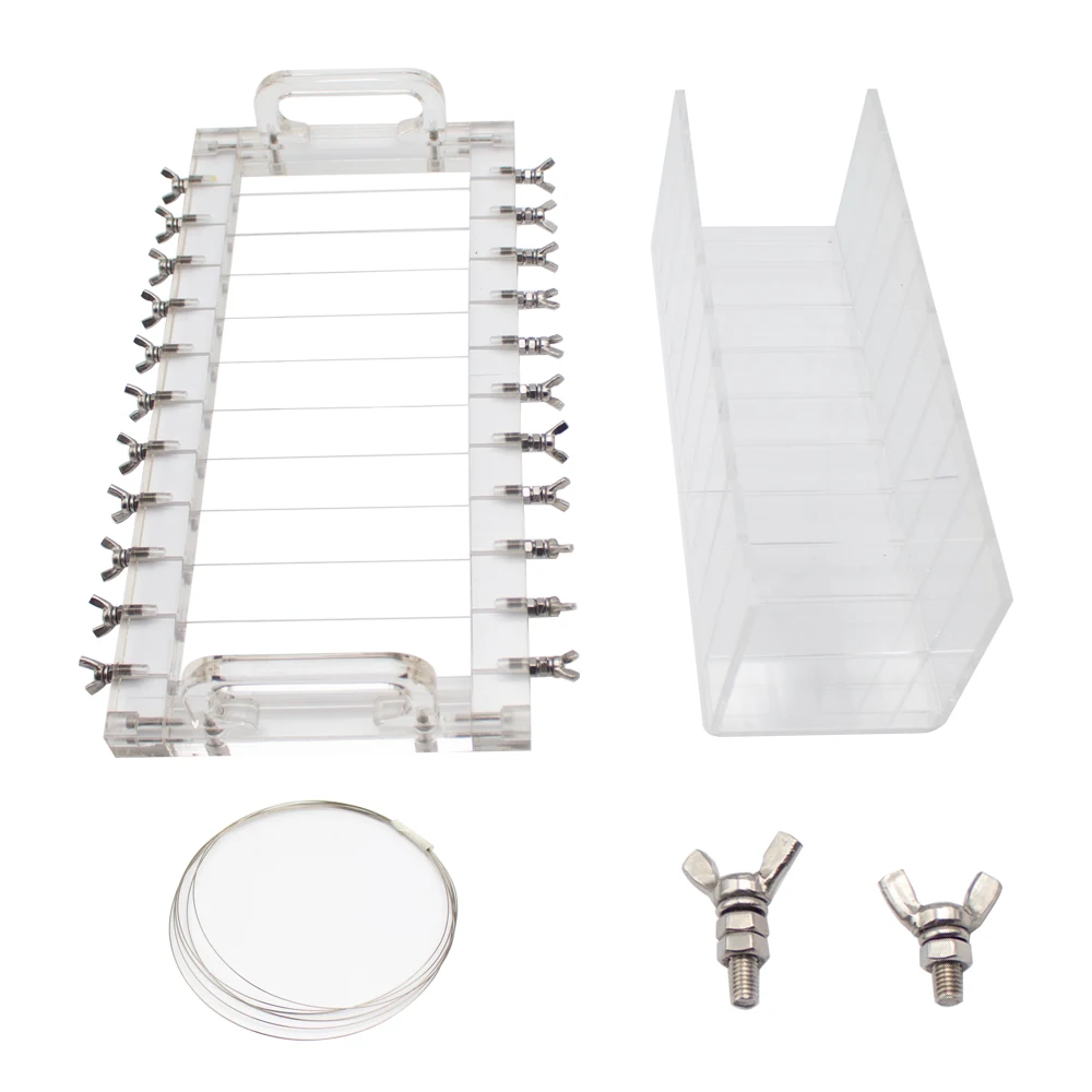 

DIY Acrylic Handmade Soap Cutter Sets Big Professional String Knife For Rectangle Hand Soap Making Supplies Kits Tools