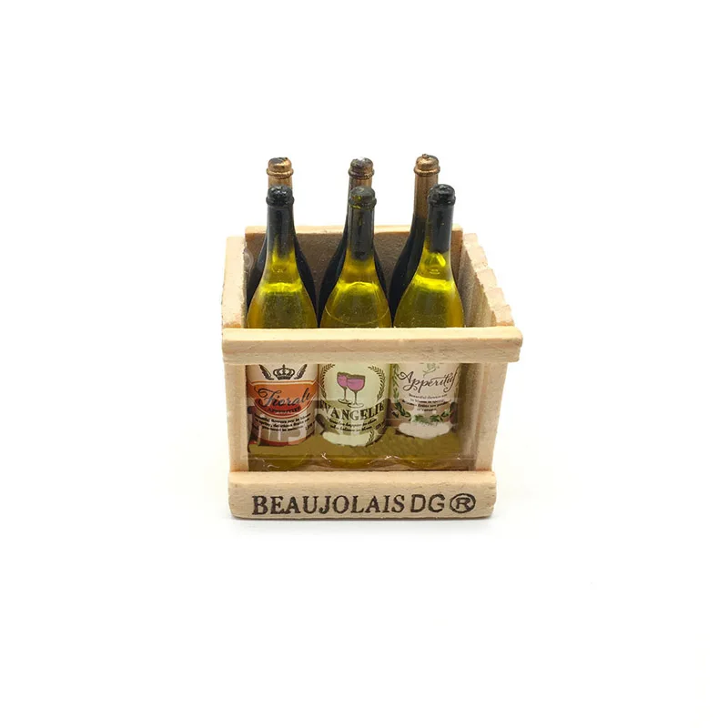 

1/10 Wine Box Simulation Crawler Car Decoration Mood Piece SCX10 D90 TRX4 KM2 T4 Defender Bronco RC Car Parts