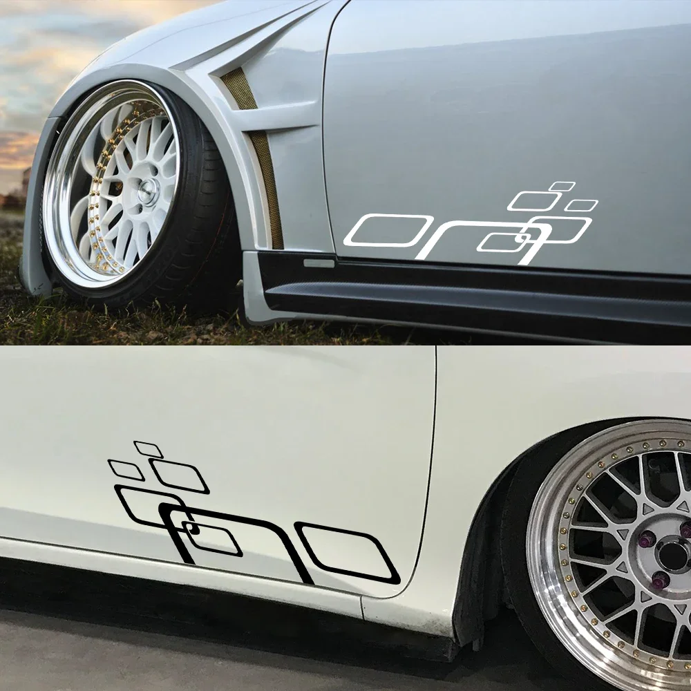 Спортивные гоночные боковые наклейки на дверь автомобиля для VW Transporter Ford Transit Fiat