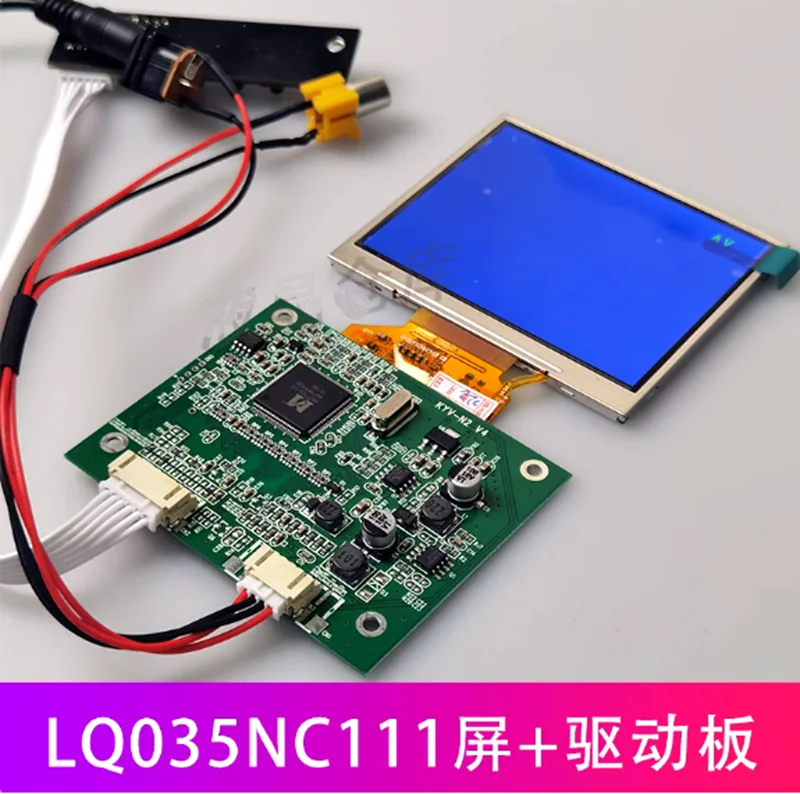 Фото Новый 3,5-дюймовый экран LQ035NC111 TFT LCD 320X24 0 ЖК-дисплей AV плата управления драйвера для Satlink WS 3,5 Satellite №5