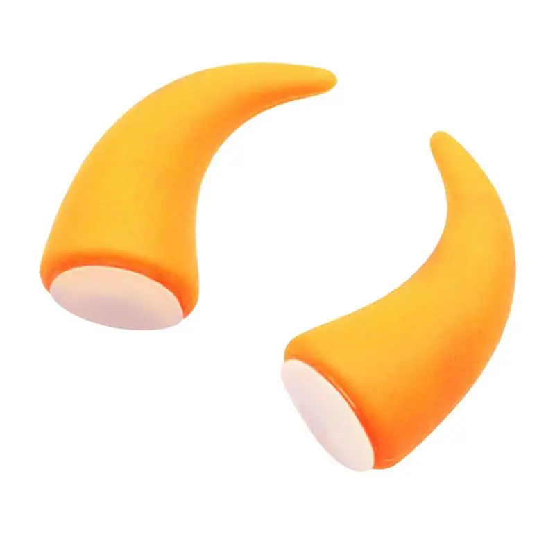 

Цветной мотоциклетный шлем, дьявол, рожки, кошка, фотоаксессуар, Универсальный мотоциклетный велосипед, украшение для стайлинга автомобиля, 2 шт.