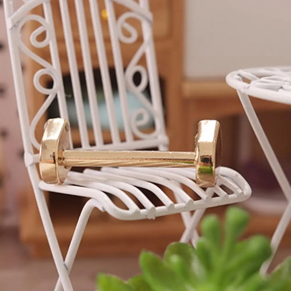 

Sturdy Wall Hanging Storage Rack Mini Model Miniature Wall Rack Convenient to Store Simulation