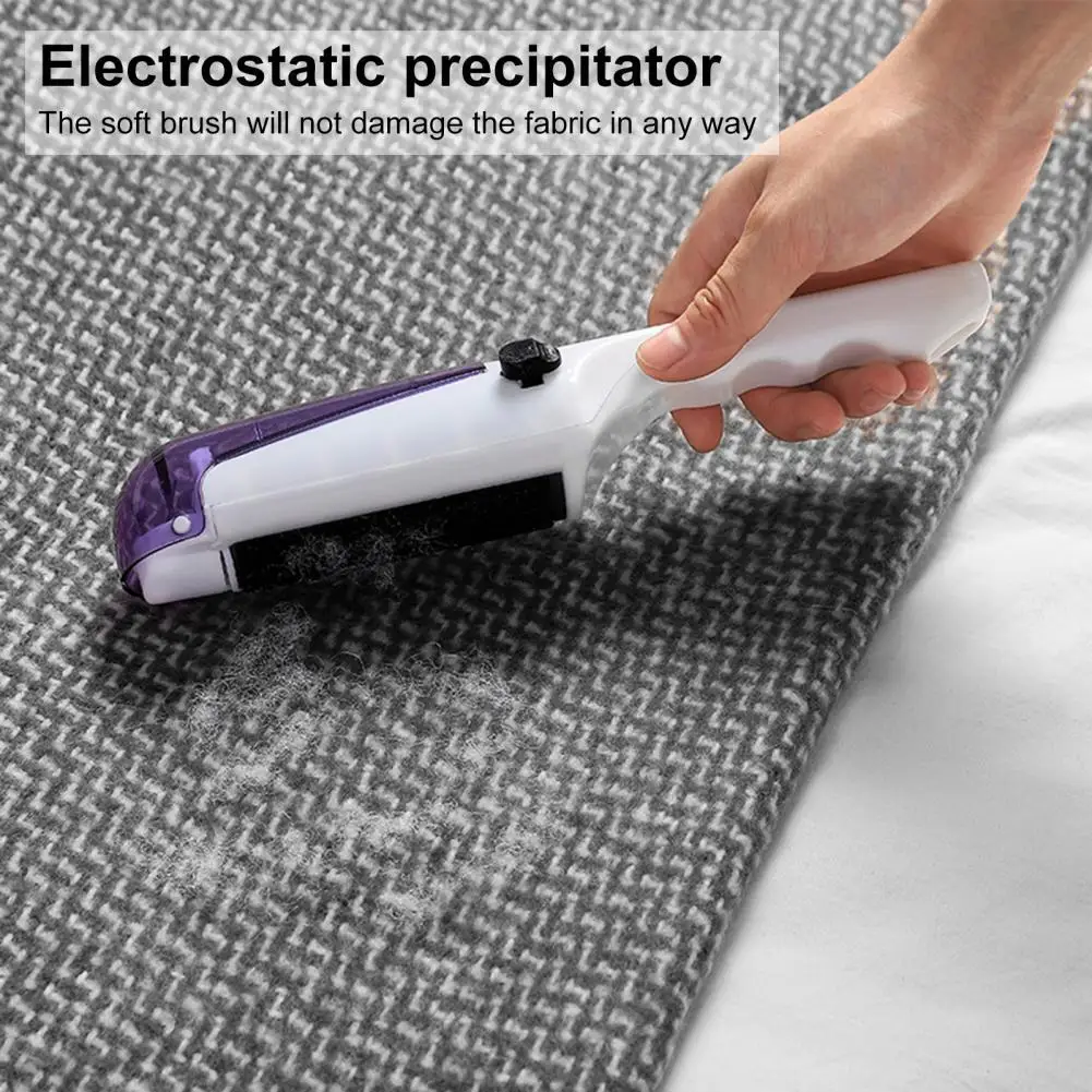 

Static Lint Cleaner Great Multifunctional Fabric Lint Pet Hair Remover White Color Lint Remover
