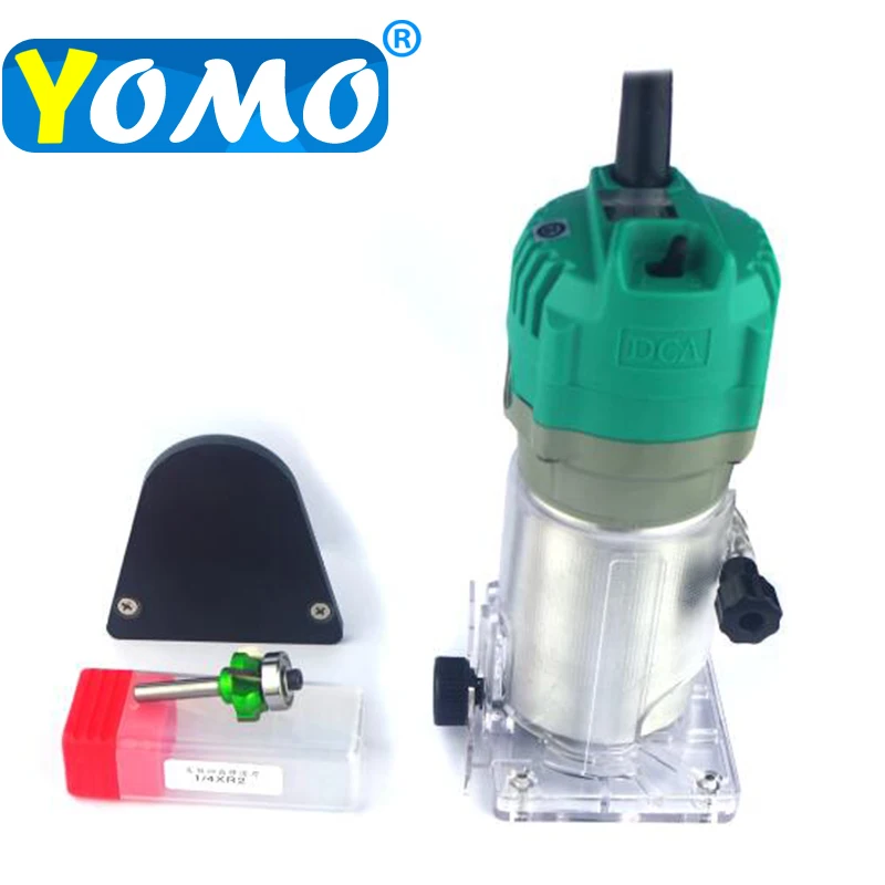 

woodworking Electric edge trimming machine with PVC edge trimmer knife end cutting device set