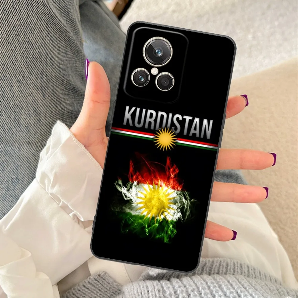 Чехол для мобильного телефона с флагом Курдистастана Realme GT 2 9i 8i 7i Pro X50 X2 C35 C21 C20 C11 C3