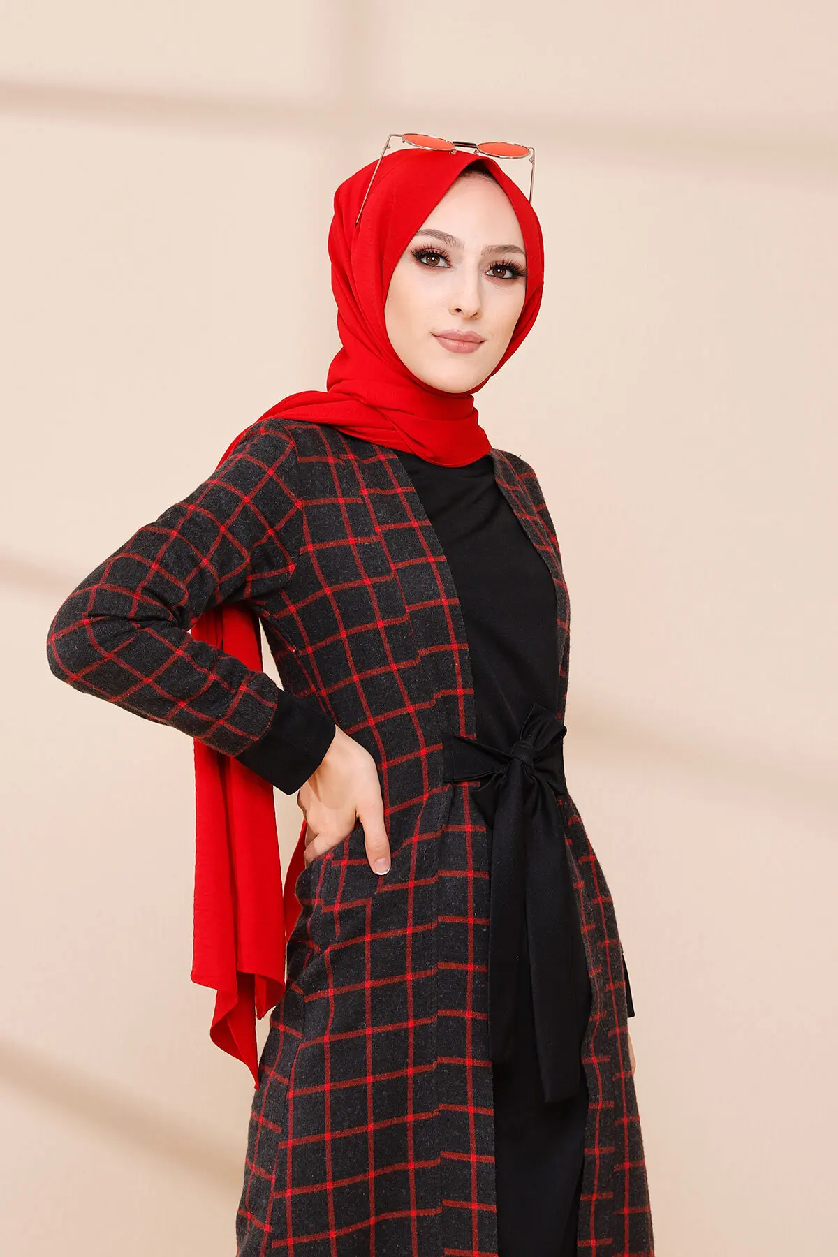 TUGBA Muslim Dress Long Sleeve Cartoon Pattern muslim dress code 2021 turkish gown hijab summer