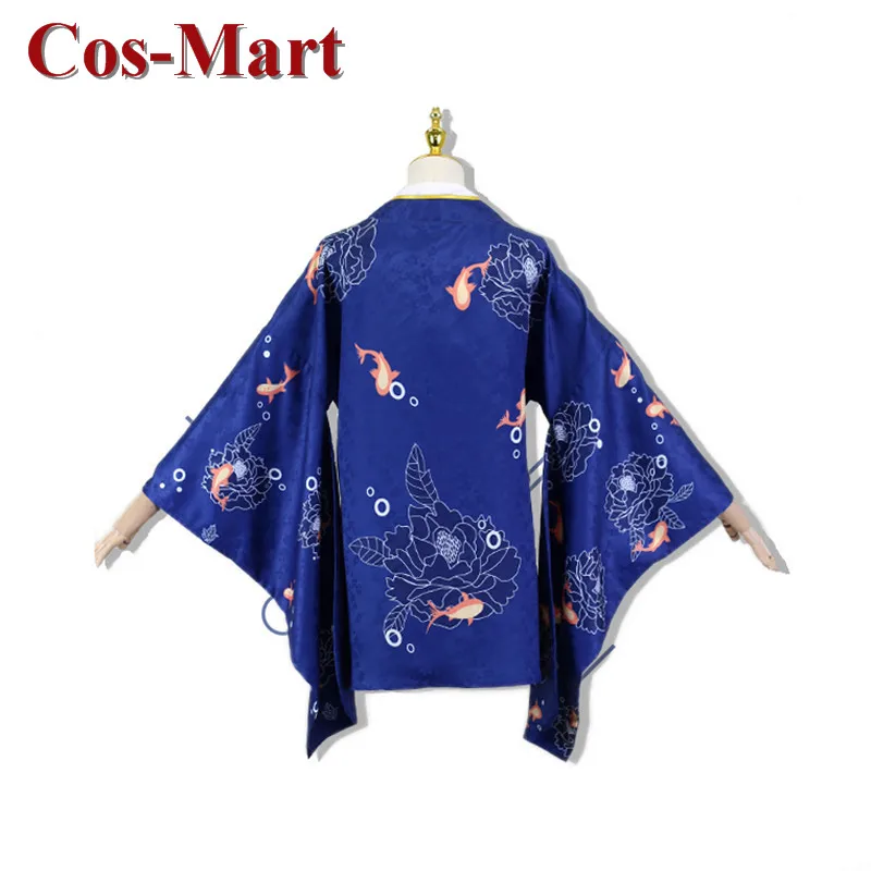 Cos-Mart аниме VTuber Hololive EN Watson Amelia косплей костюм милое кимоно униформа активная