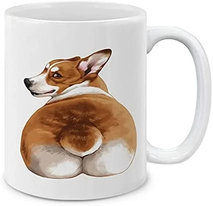 

Corgi Cups Bulldog Mugs Rottweiler Fox Terrier Coffee Mugen Valentines Gift Paw Pet Coffeeware Cute Animal Drinkware Teaware