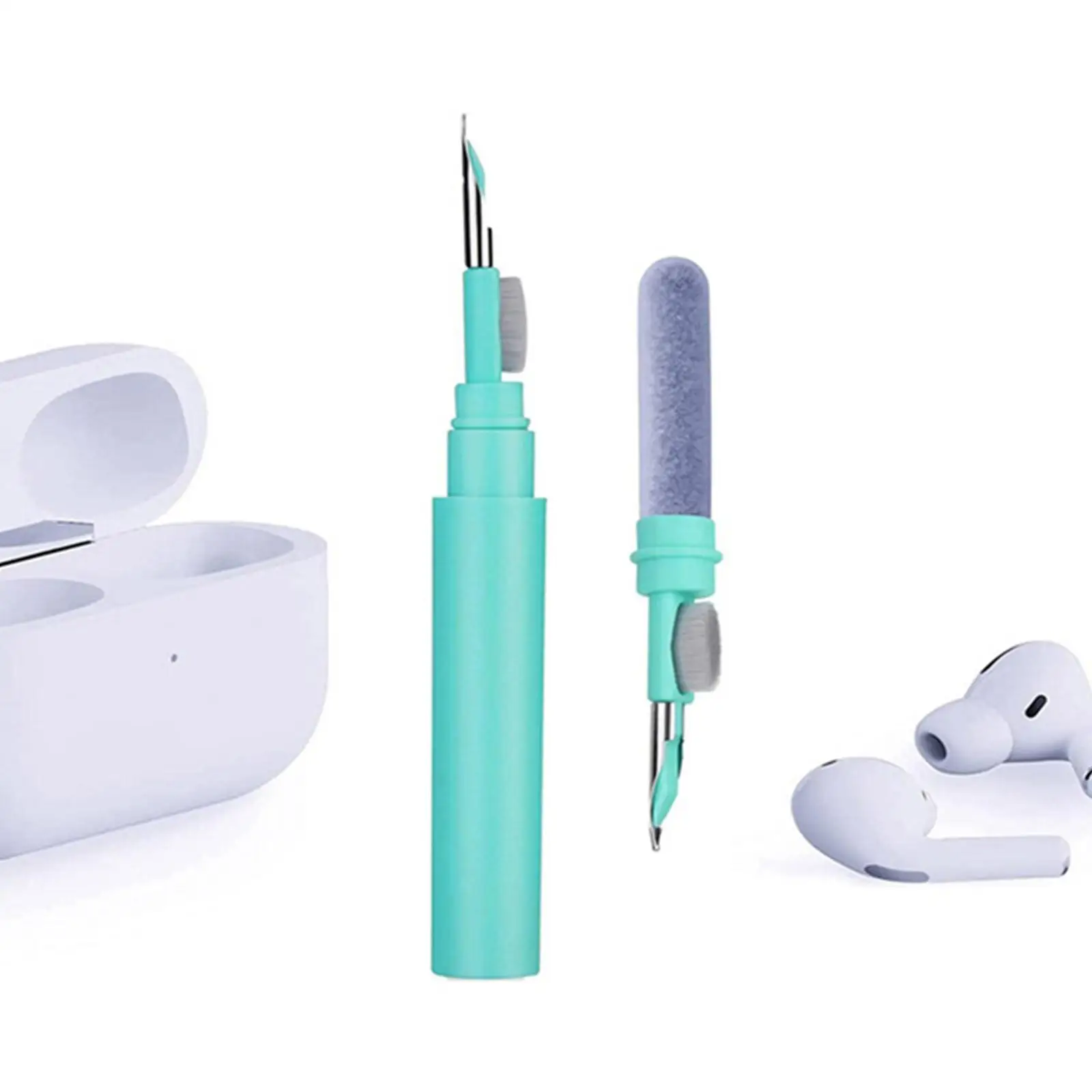Cleaner Kit For Airpods Pro Earbuds Cleaning Pen Brush Bluetooth-compatible Earbuds Cleaning Case For Airpods Pro 3 2 1 Cleaning