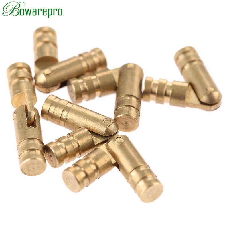 

20Pcs Copper Barrel Hinges Cylindrical Hidden Cabinet Door Concealed Invisible Brass Hinge Jewelry Box Furniture Hardware 20*4mm