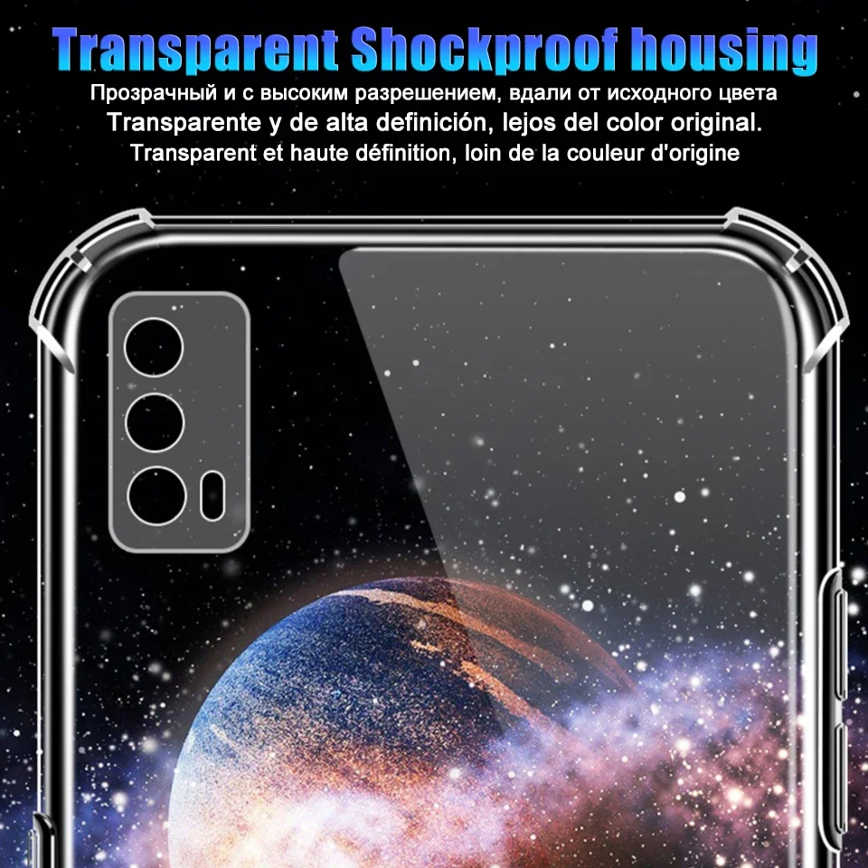 Фото Роскошный прозрачный силиконовый противоударный чехол для Realme GT NEO 5 3 8 7 Pro X2 X50 X7 6 5 Pro C3 C11 C12 C15 V5, чехлы для телефонов №4