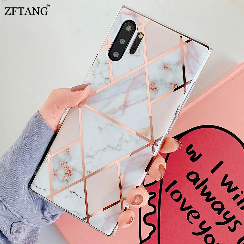 Marble Phone Case For Samsung Galaxy S22 S21 S20 FE Note 20 Ultra 10 9 8 S10 S9 Plus A21S A72 A52 A50 A70 A51 A71 Case Cover