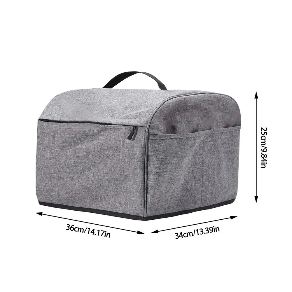 Barbecue Grill Dust Cover Grill Box Cove 600D Oxford Cloth with Pockets Waterproof Dirt-proof Protector Home Organizer Storage