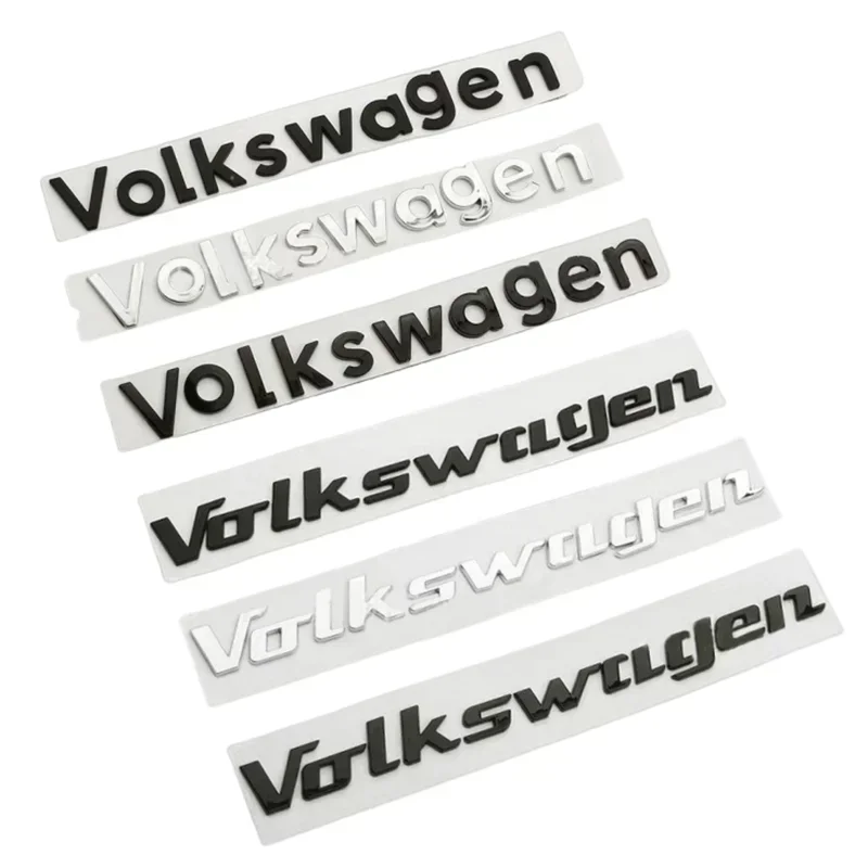 Наклейка на задний багажник автомобиля ABS для Volkswagen Touran MK5 Passat Polo Golf Jetta тигуан Жук