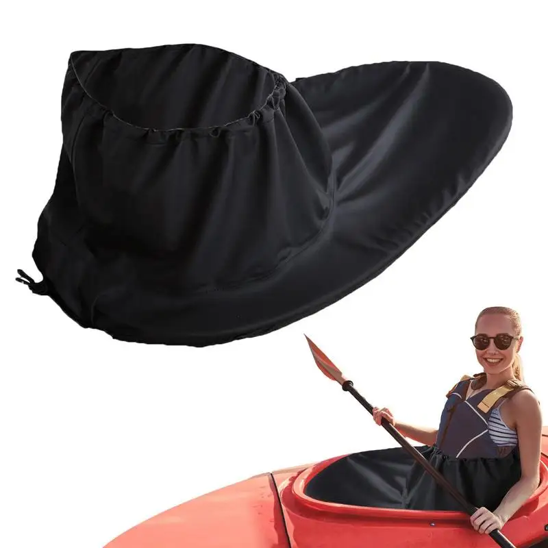 

Universal Waterproof Adjustable Buckles Kayak Canoe Polyester TPU Coated Fabric Marine Boat Spraydeck Spray Deck Skirt Cover