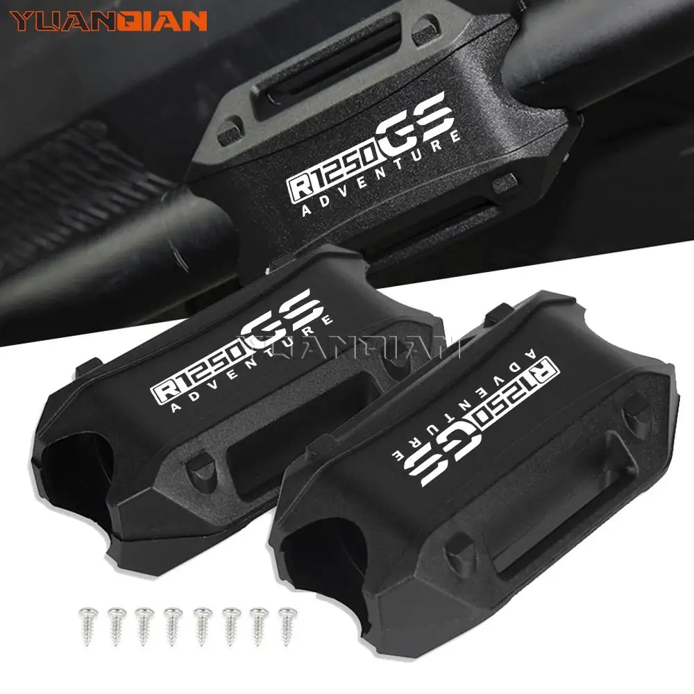 

For BMW R1250GS R1250 R 1250 GS ADVDVENTURE GS1250 2019-2023 2022 Motorcycle 25mm Crash Bar Bumper Engine Guard Protection Block