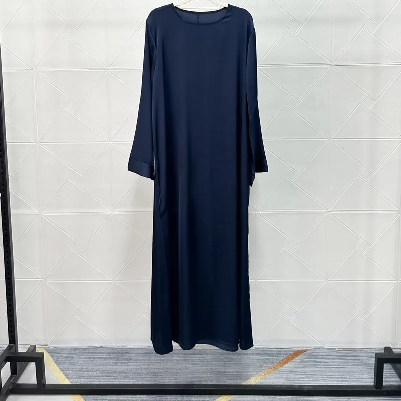 Ramadan Long Dresses Muslim Abayas For Women All Match Long Sleeve Maxi Dress Turkey Khimar Kimono Robe Moroccan Caftan Woman