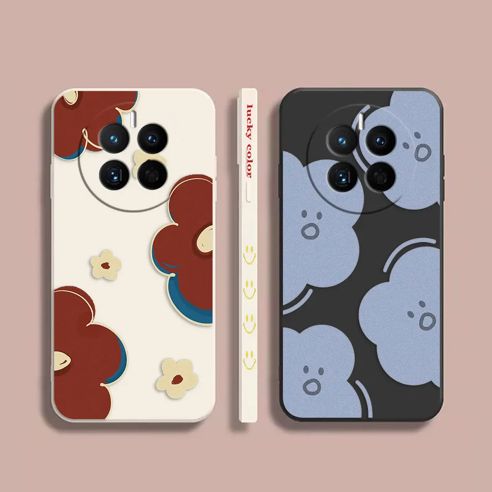 

Case For Huawei MATE 10 20 20X 30 40 50 P20 P30 P40 P50 P60 PRO PLUS Case Cover Funda Cqoue Shell Capa A Lovely Floral Pattern