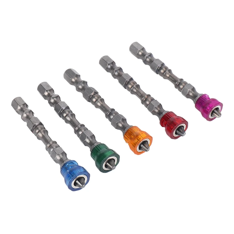 Promotion! 5X Anti Slip Electric Hex Magnetic Screwdriver 65mm S2 PH2 Single Head Bit Tool |