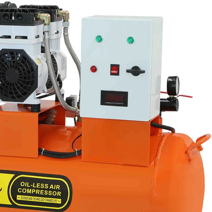 С небольшим безмасляным воздушным компрессором Ce