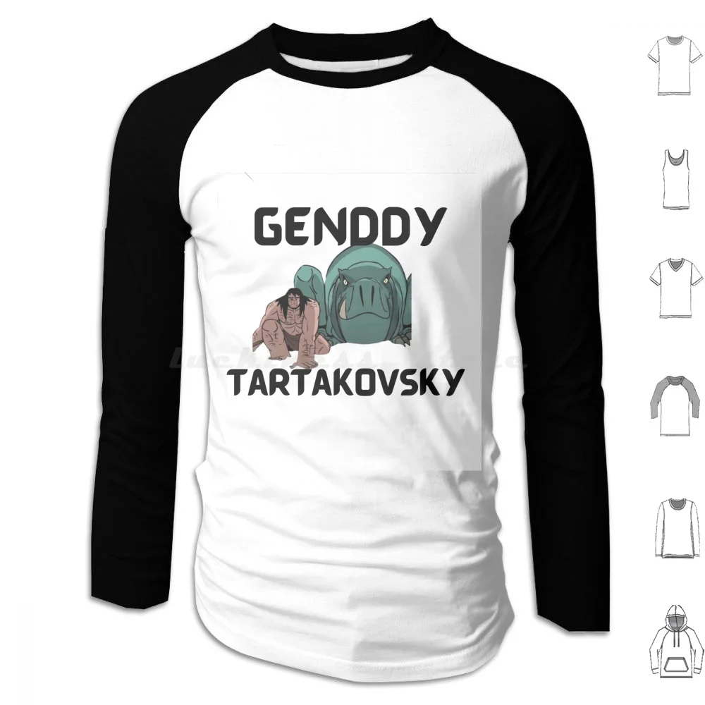 

Толстовка Genndy Tartakovsky с длинным рукавом, хлопковая толстовка Genndy Tartakovsky Fang, копье T Rex Primal Dinosaur Tartakovsky Trex
