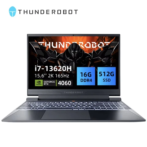 Игровой ноутбук THUNDEROBOT 911X, 15.6", 32ГБ/1ТБ, i7-13620H, RTX 4060, Windows