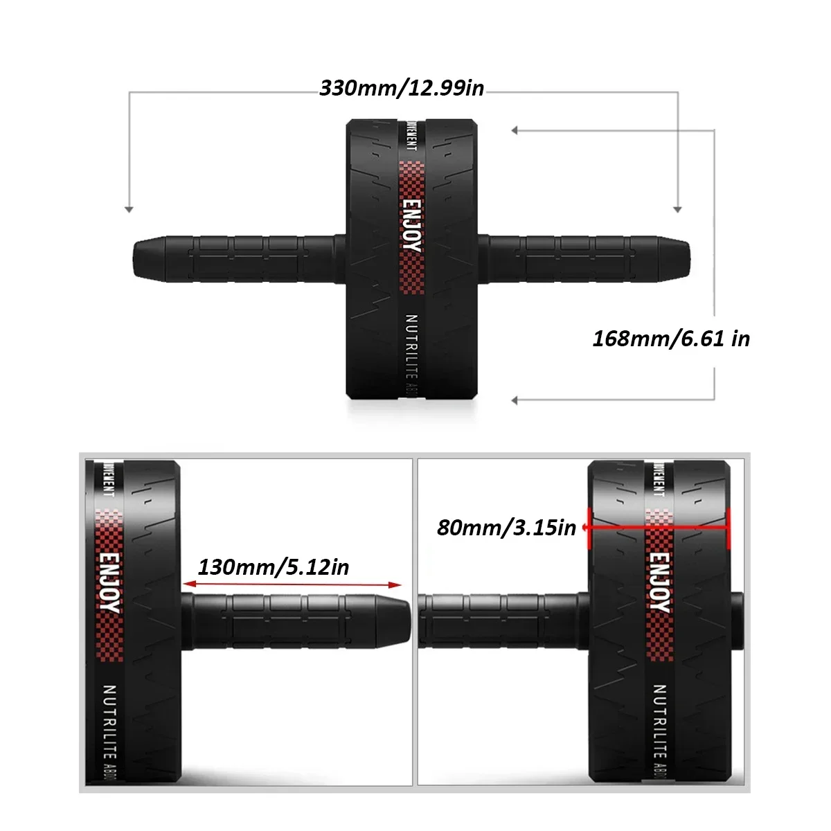 Профессиональный Ab-ролик семейный набор для тренировки мышц живота