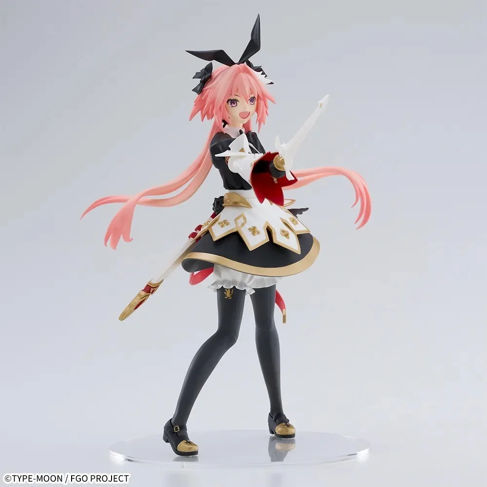 Фото В наличии SEGA, оригинальная аниме-игра Fate/Grand Order FIGURIZMα Astolfo Sabre, 21 см, коллекционная модель, игрушечные фигурки, рождественский подарок №5