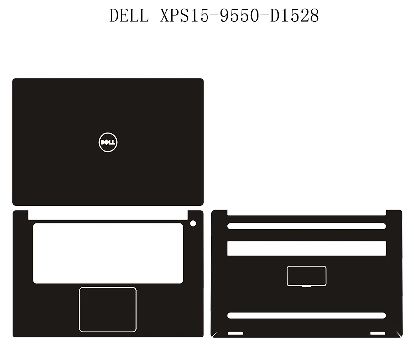 Наклейка для ноутбука защитная пленка с полным покрытием 2015-2017 DELL XPS 15 9550 9560 Precision
