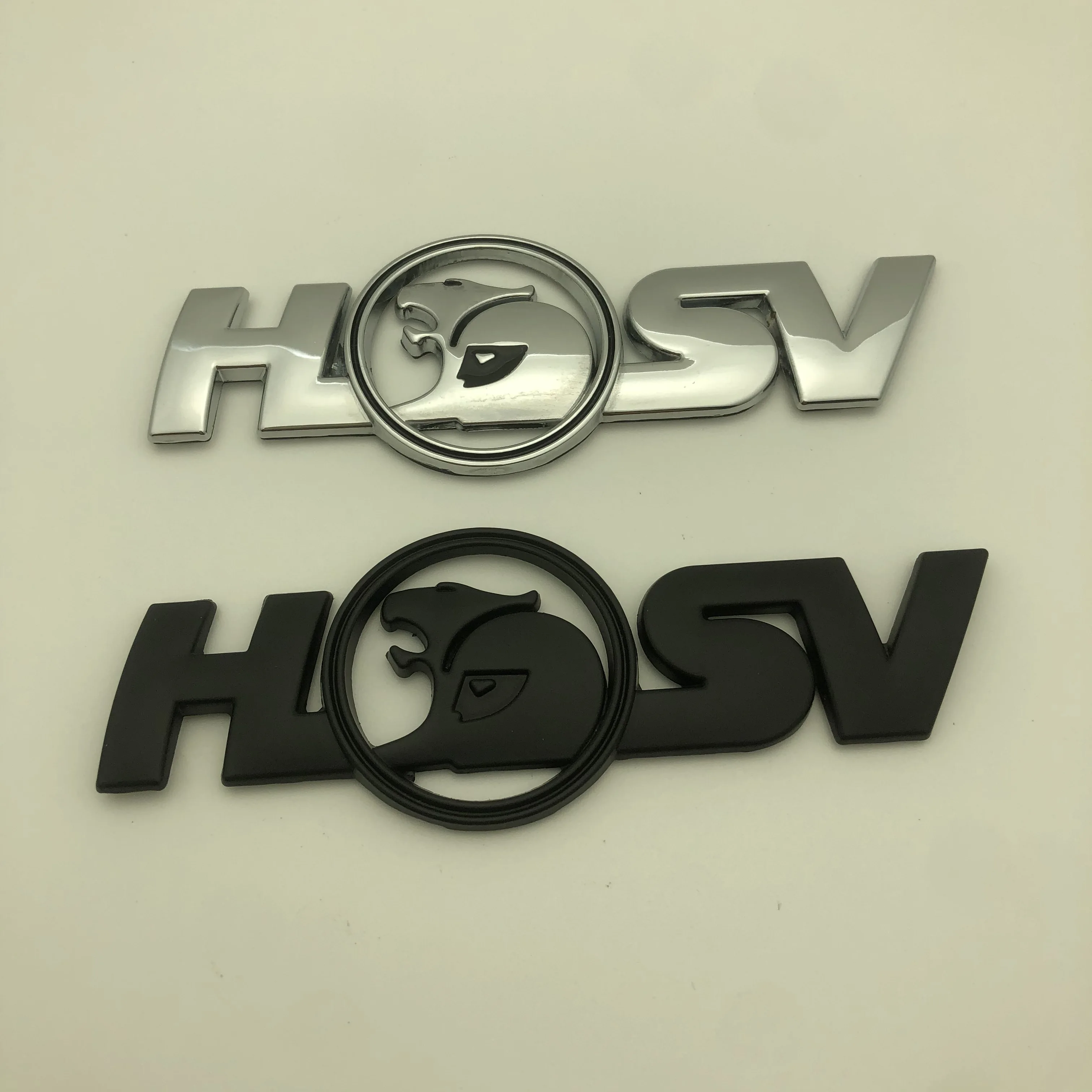 

1Piece 3D Car Sticker Lion Head For HSV Emblem Badge Modify Metal Decal Auto Real Trunk Fender Hood Body Decoration Accessories