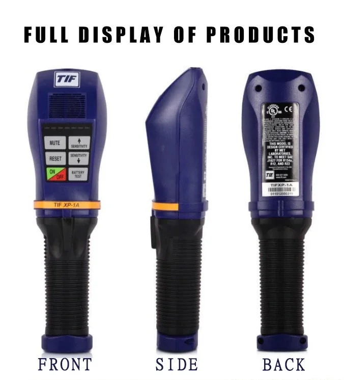 XP-1A Портативный детектор утечки хладагента и галогенного газа R134a R22 для