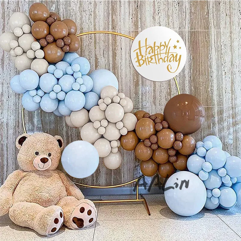 

Coffee Brown Balloon Garland Kit Latex Balloons for Birthday Party Decorations Baby Shower Graduation Background Baloons Decor