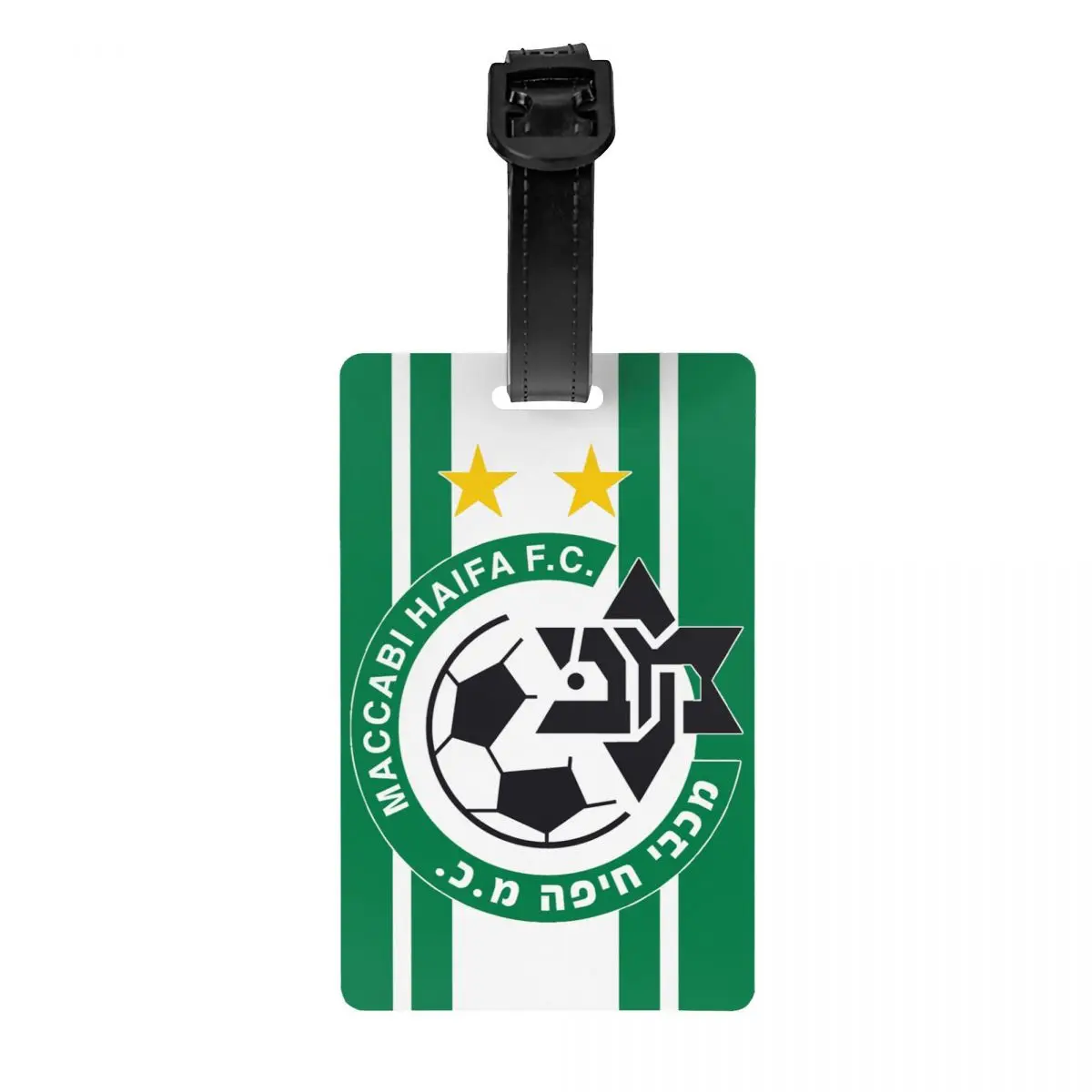 

Футбол Maccabi Haifas багажная бирка на чемодан багаж Личная Обложка ID этикетка