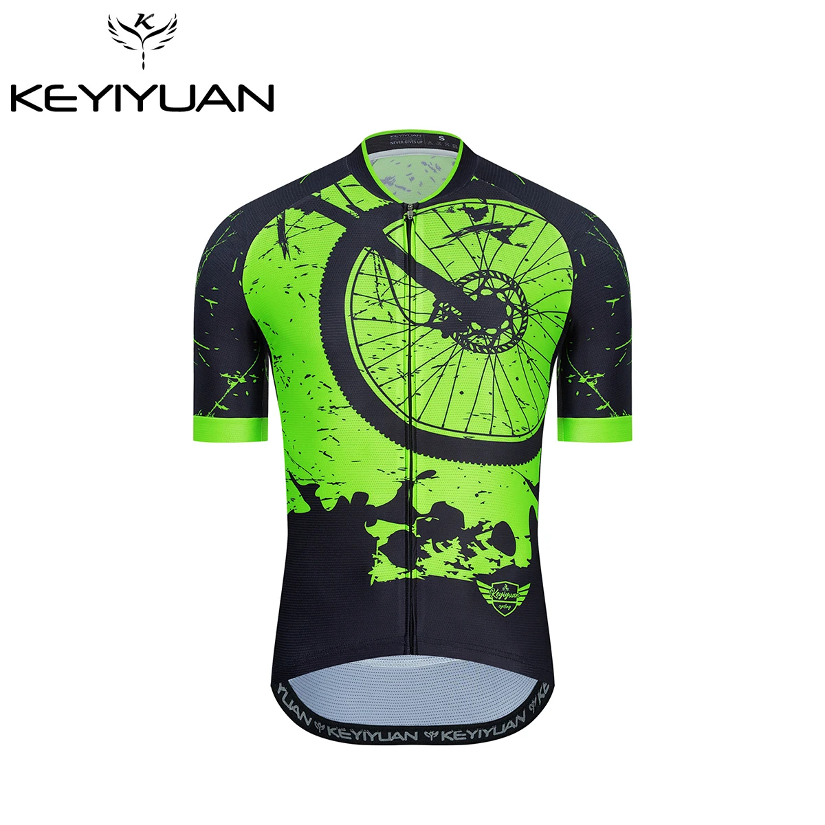 

Футболка KEYIYUAN Мужская для горного велосипеда, рубашка из Джерси, одежда для велоспорта, уличное спортивное снаряжение, лето