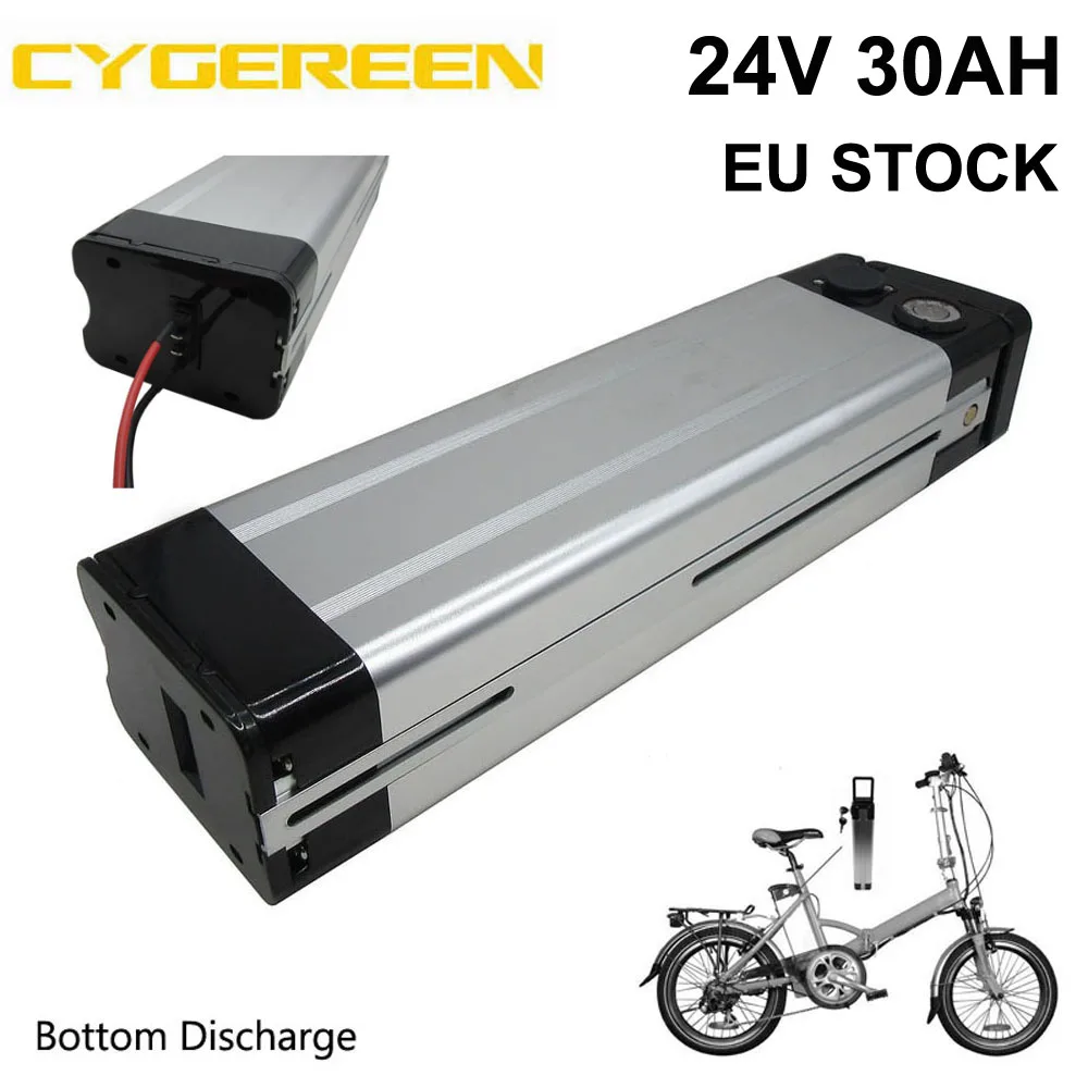 

Литий-ионный аккумулятор для электровелосипеда, 24 В, 30 Ач, 7S, 24 вольт, 30000 мАч, 18650, 500 Вт, Аккумулятор Akku, 30 А, BMS