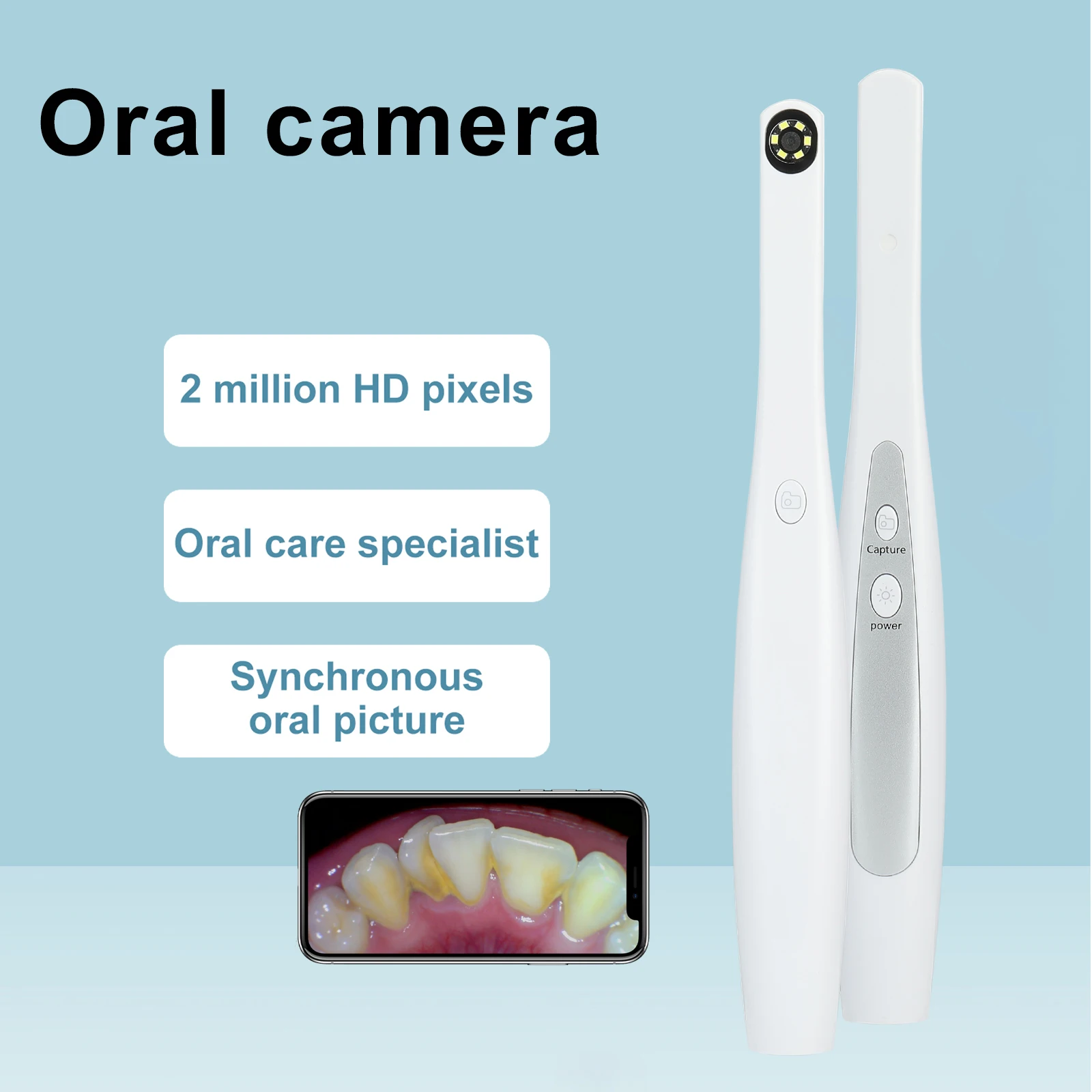 

Intraoral Dental Camera Endoscope 6LED USB Micro-check Inspection Oral Real-time inspect camera otoscopio tooth camera