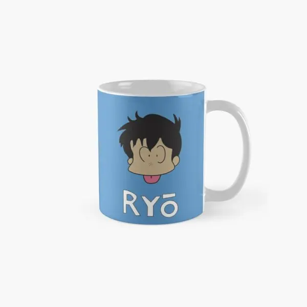 

Ryo Saeba Classic Mug Simple Gifts Picture Design Tea Photo Cup Handle Round Coffee Image Printed Drinkware