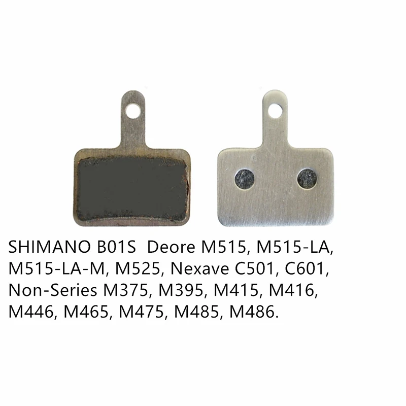 2 пары тормозных колодок для Shimano B01S M515 M515-La M525 Nexave C501 M515-La-M M375 M395 M415