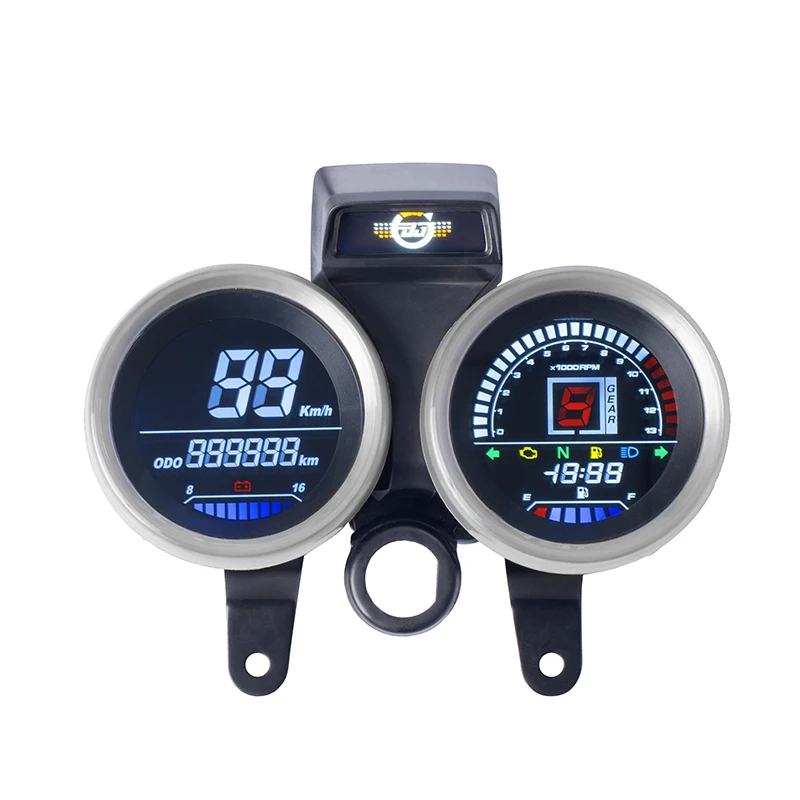 

Digital Meter Assembly for GN 125 Speedometer Odometer Gauge Gear Indicator Motorcycle Meter Instrument