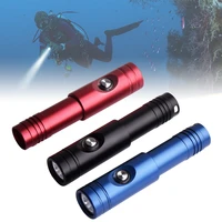 professional xm l2 u4 led diving flashlight waterproof underwater 200m 10w 1050lm diving torch flash light 10 degree spotlight